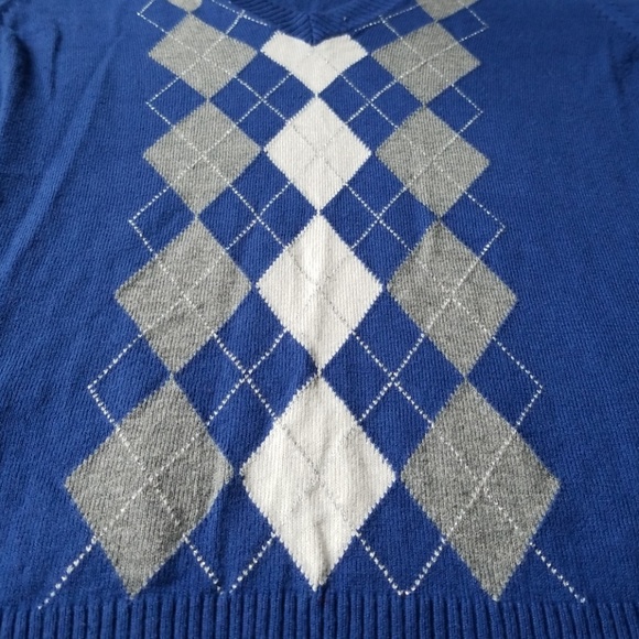 EUC Charter Club argyle sweater - Picture 2 of 3